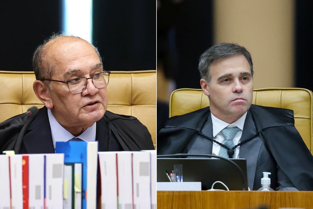 Gilmar Mendes e André Mendonça divergem sobre a exposição de Paulo Gonet no caso Master.