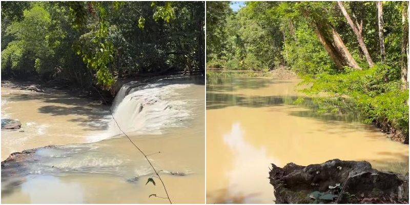 Multa por poluição no Rio Urubu foi aplicada após fiscalização do Ipaam em Presidente Figueiredo.